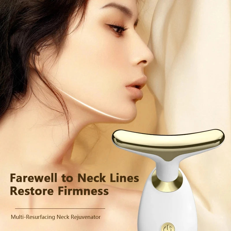 Soft Anti-Neck Beauty Device - Wrinkle Remover & Skin Tightening Massager for Youthful Skin