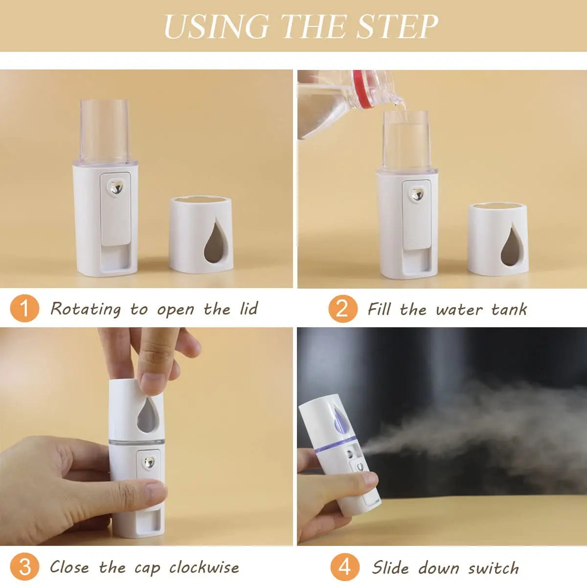 Nano Facial Steamer Mist Spray