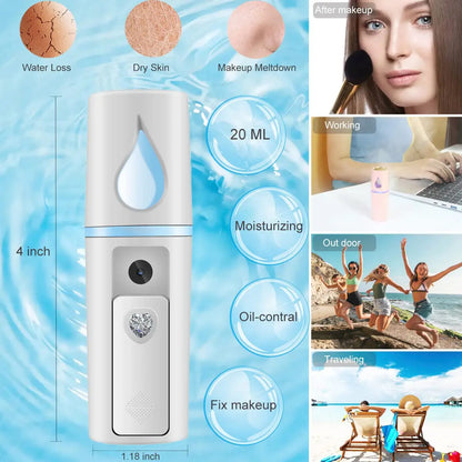 Nano Facial Steamer Mist Spray