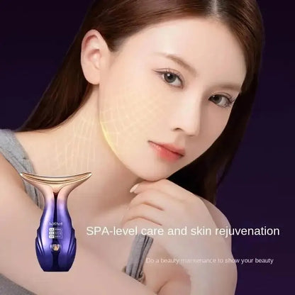 RF EMS Facial Lifting Massager – Anti-Wrinkle, Skin Tightening & Microcurrent Neck Beauty Device for Youthful Skin