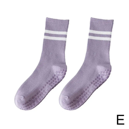 Non-Slip Yoga Socks - Professional Grip Mid-Tube Pilates Fitness Socks - Pals Moda