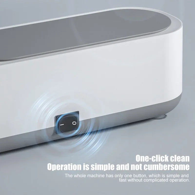 Portable Ultrasonic Cleaner – Sparkling Clean Jewelry, Eyeglasses & More in Minutes!